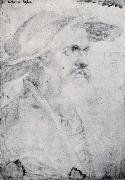 Albrecht Durer Eobanus Hesse with the monogram of the artist oil on canvas